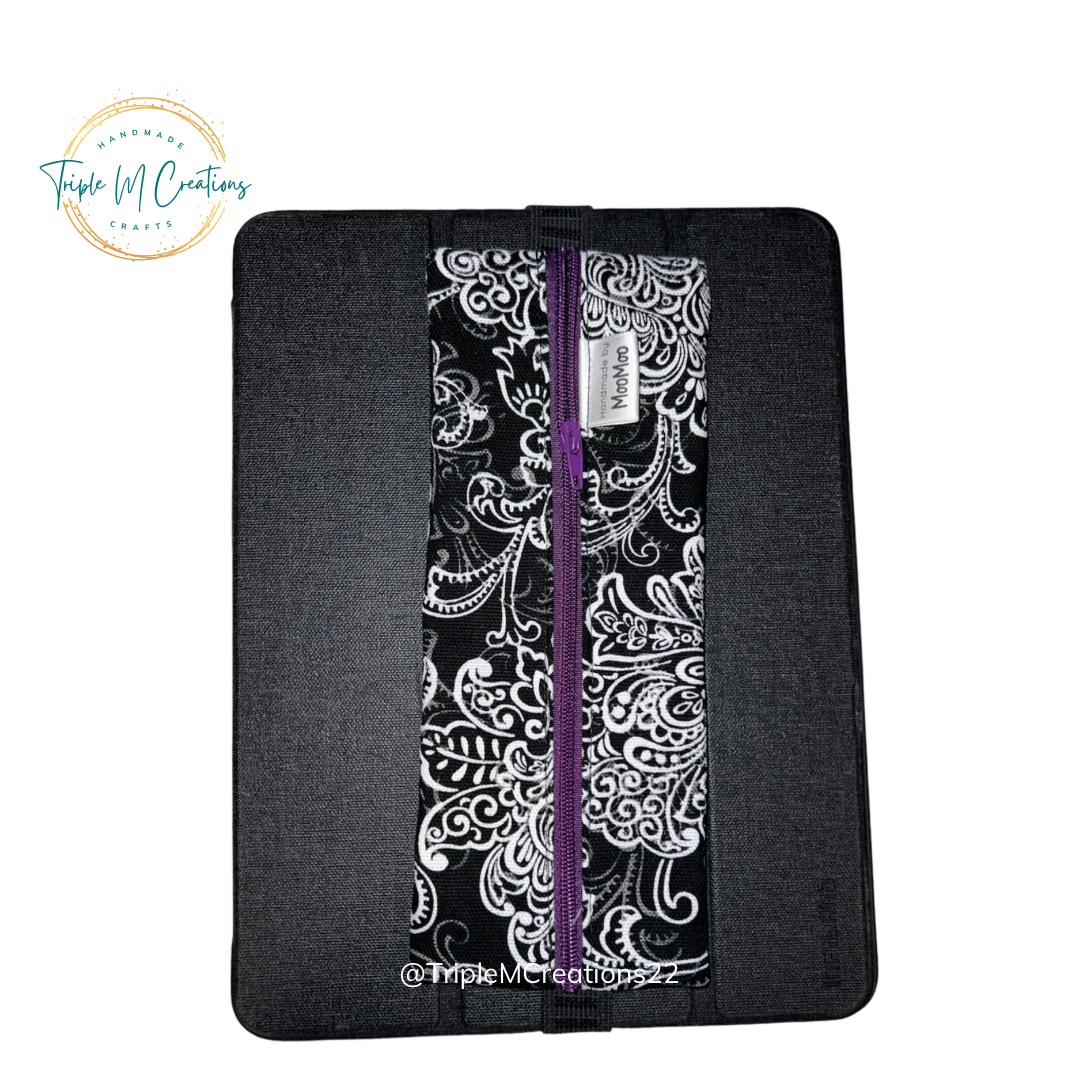 Bookmark Pouch (Purple/Black)