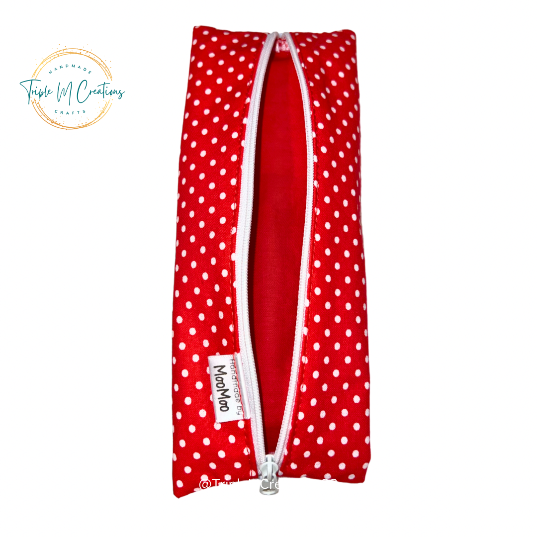 Bookmark Pouch (Red/White)