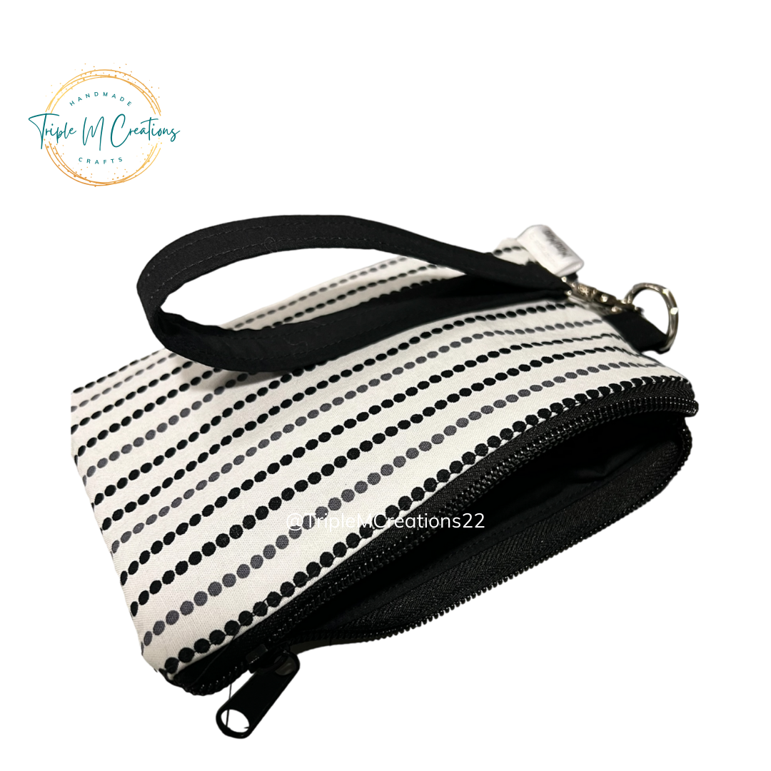 Wristlet Wallet (Polka Dots)