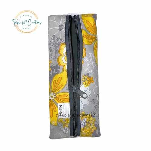 Bookmark Pouch (Yellow Floral)