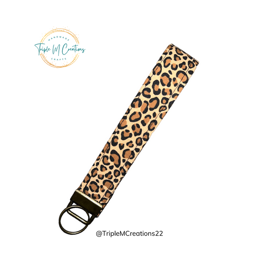 Wristlet Keychain (Cheetah)