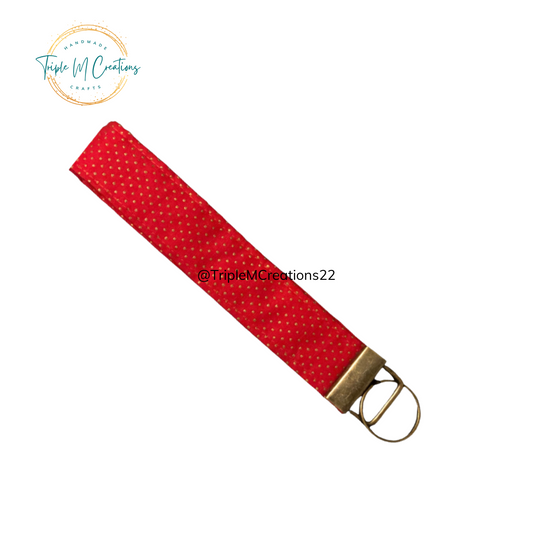 Wristlet Keychain (Red)