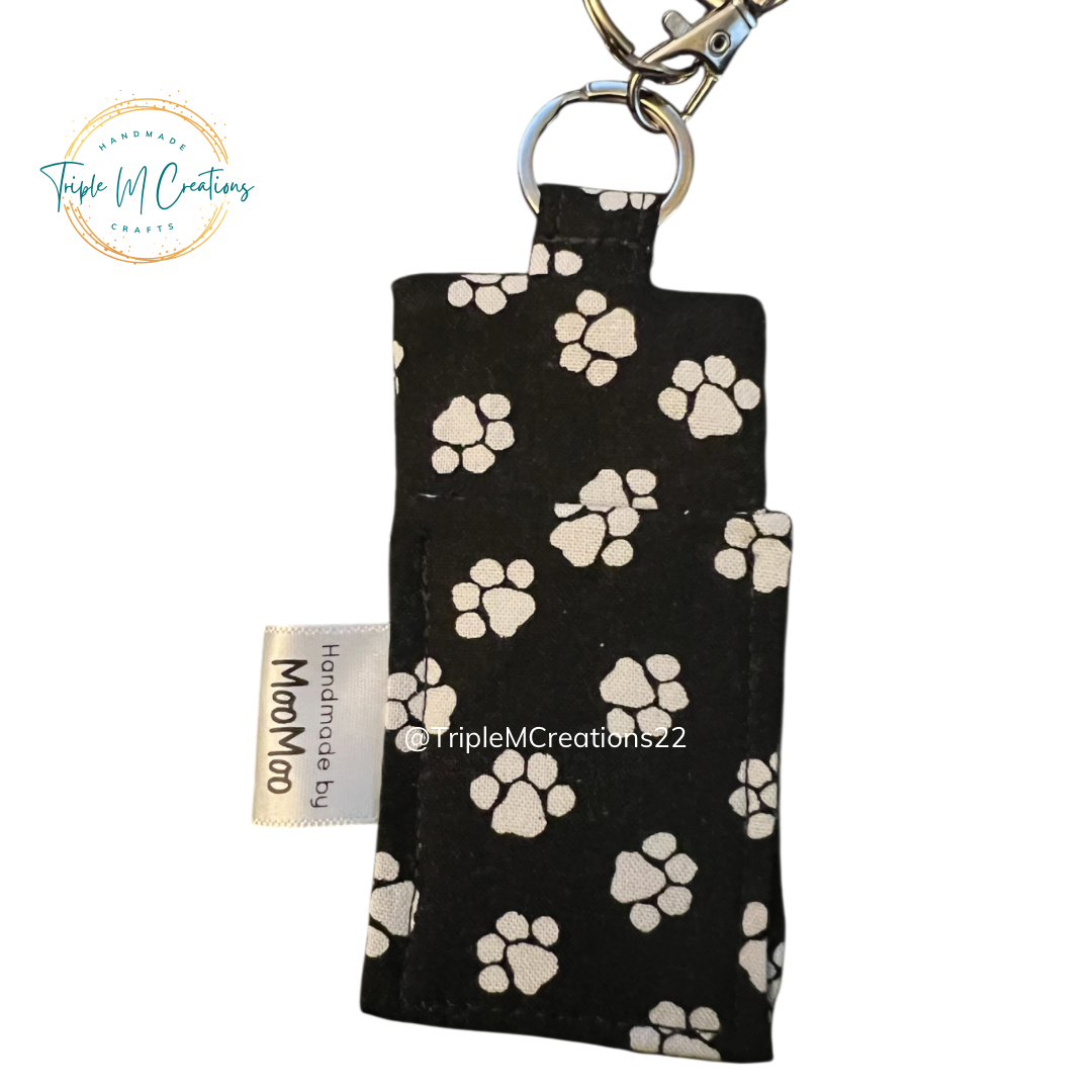 Mini Keychain, Coin Purse Bundle (Dog Paws)