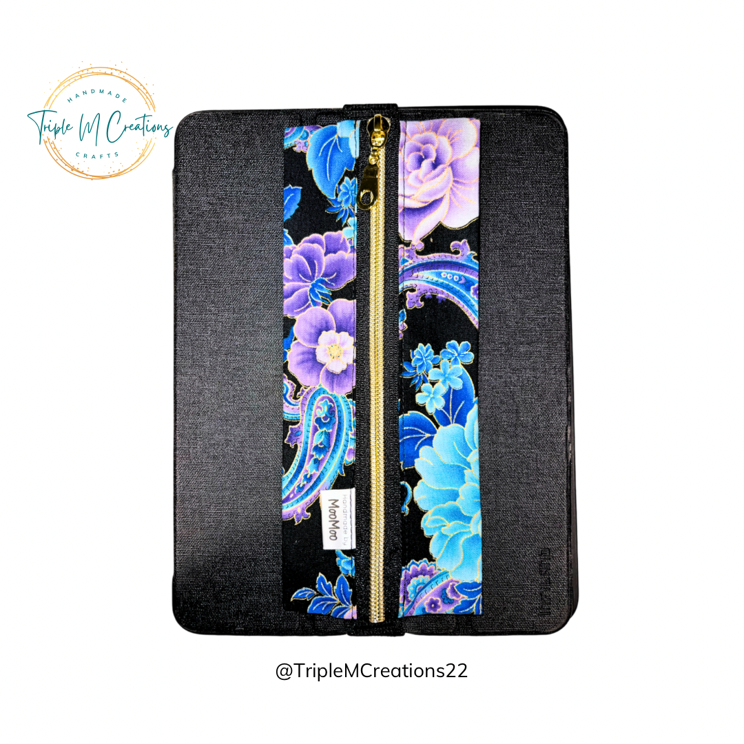 Bookmark Pouch (Blue Floral)