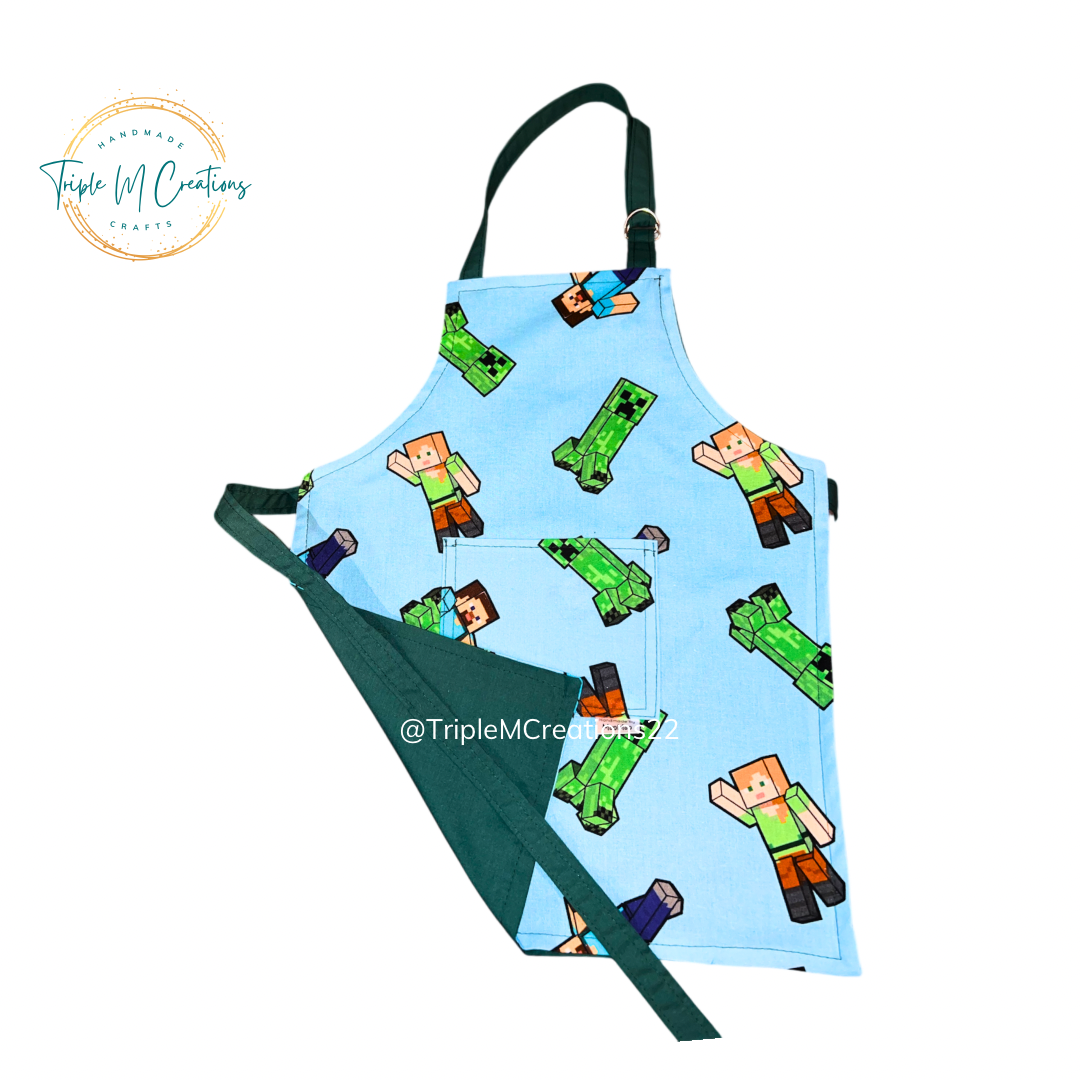 Toddler/Kids Apron (Mining Game)