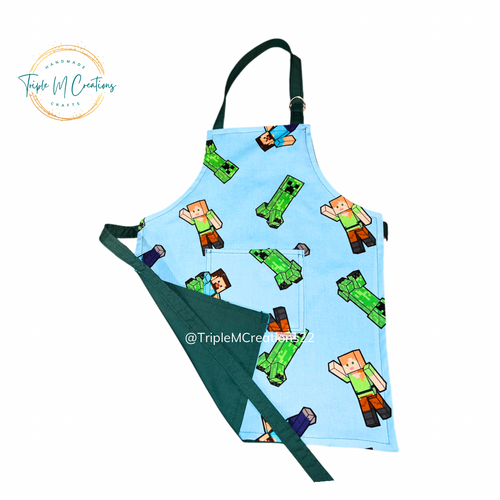 Toddler/Kids Apron (Mining Game)