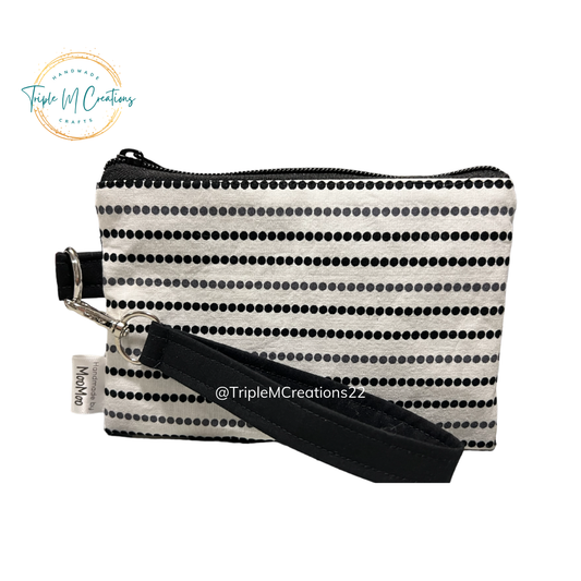 Wristlet Wallet (Polka Dots)