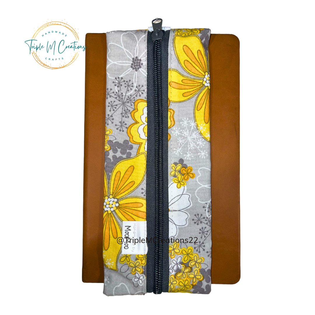 Bookmark Pouch (Yellow Floral)