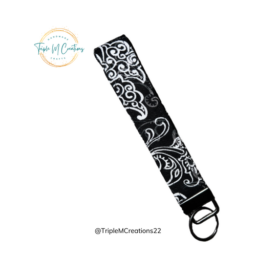 Wristlet Keychain (BW)