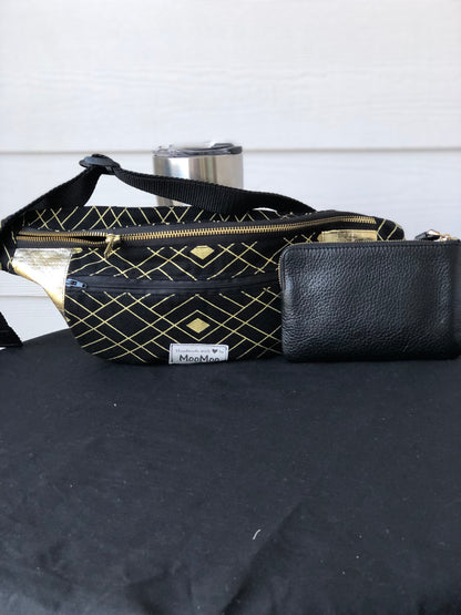 Waistbag Gold/Black